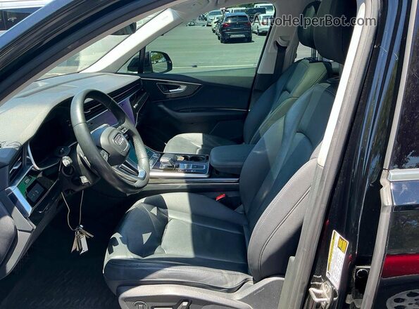 WA1AJAF77LD009152 2020 AUDI Q7 Black Вид ззаду