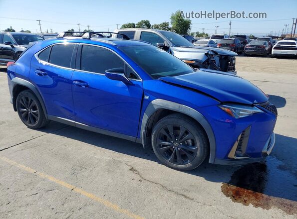 JTHY3JBH8K2017377 2019 LEXUS UX Blue 
