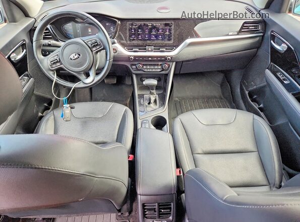 KNDCE3LC0M5462881 2021 KIA NIRO Red ხელსაწყოთა პანელის ხედი