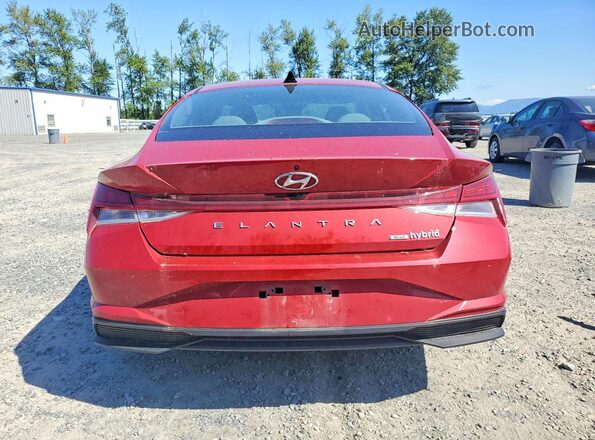 KMHLM4AJ1PU038383 2023 HYUNDAI ELANTRA Red 