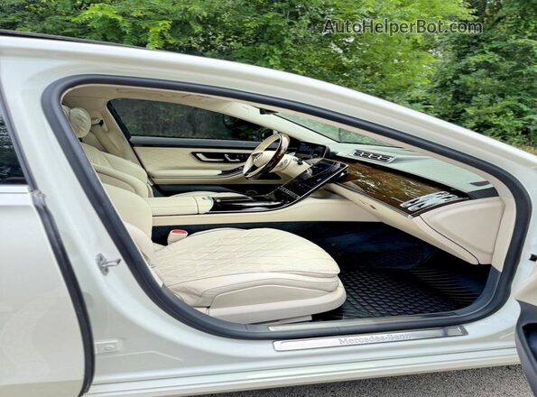 W1K6G7GB6MA045696 2021 MERCEDES-BENZ S White 