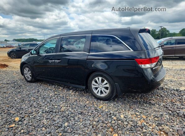 5FNRL5H60HB012148 2017 HONDA ODYSSEY Black Trasero derecho