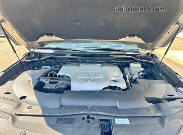 JTJHY7AX3H4246722 2017 LEXUS LX Silver Widok deski rozdzielczej