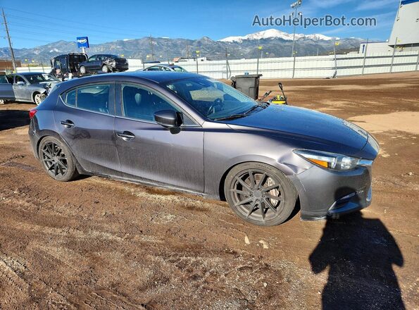 3MZBN1L34JM257633 2018 MAZDA 3 Gray 