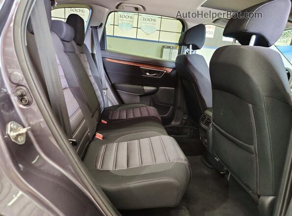 7FARW2H54JE003637 2018 HONDA CR-V Gray Vista del compartimento del motor