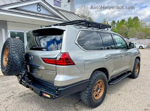 JTJHY7AX1K4294856 2019 LEXUS LX Silver 