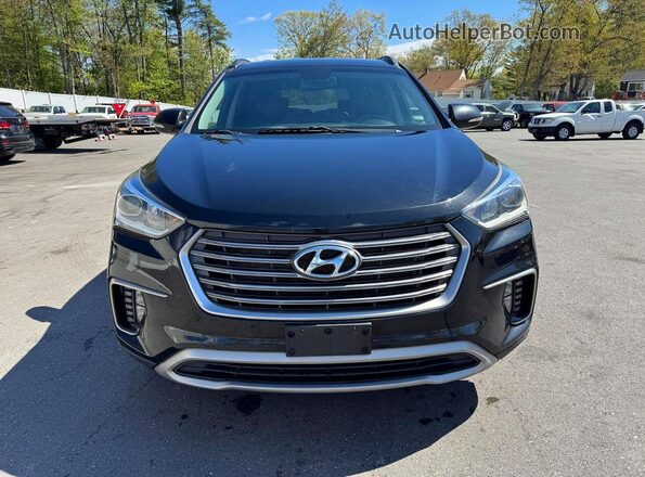 KM8SNDHFXHU236780 2017 HYUNDAI SANTA Black 