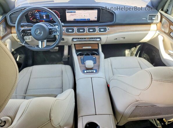 4JGFF5KE7RB154684 2024 MERCEDES-BENZ GLS Gray Вид щитка приладів