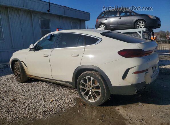 5UXCY4C00L9D49475 2020 BMW X6 White 