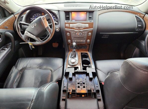 JN8AZ2NE3H9158242 2017 INFINITI QX80 Gray 