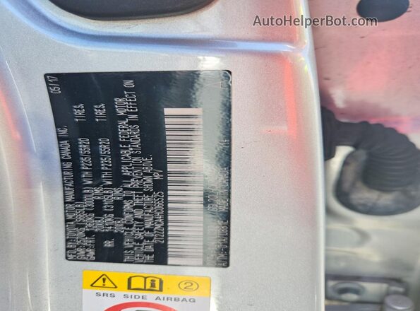 2T2ZZMCA4HC066525 2017 LEXUS RX 350 Silver 