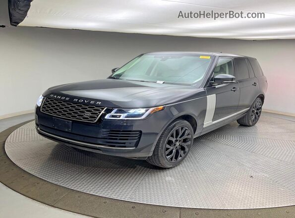 SALGS2RU0MA430386 2021 LAND ROVER RANGE Gray Հետևի ձախ