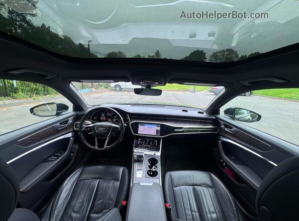 WAUL2AF2XKN114306 2019 AUDI A6 Black Սալոնի 360 աստիճան տեսք