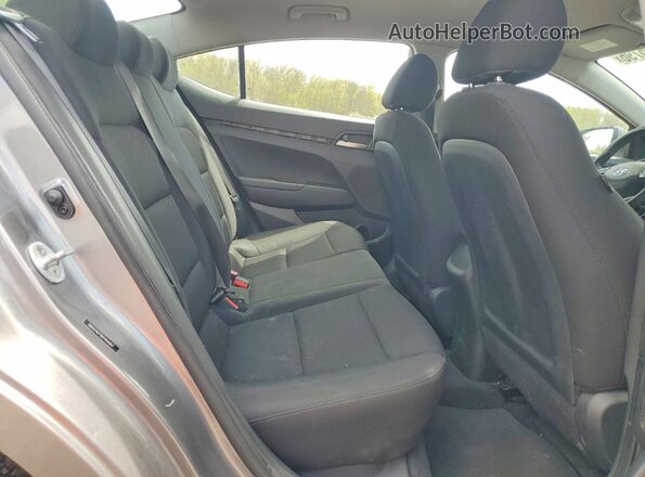 5NPD74LF9KH466987 2019 HYUNDAI ELANTRA Gray 