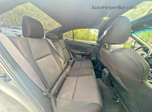 JF1VA1C64K9800720 2019 SUBARU WRX Silver წინა სალონის ხედი