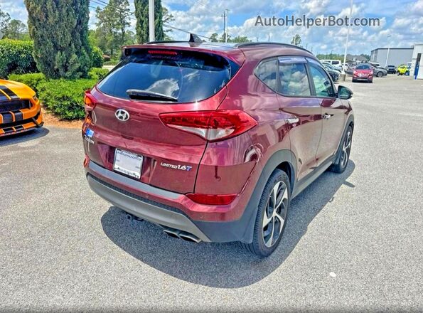 KM8J33A21GU080064 2016 HYUNDAI TUCSON Серый 