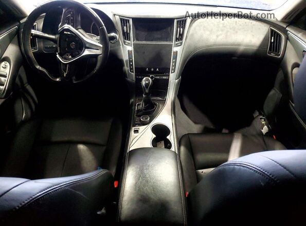 JN1EV7AR5LM254252 2020 INFINITI Q50 Black Widok zestawu wskaźników