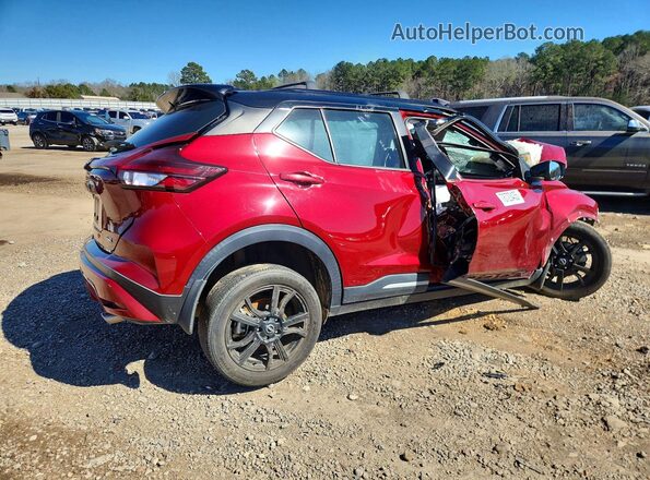 3N1CP5DV5NL475538 2022 NISSAN KICKS Red Przód prawy