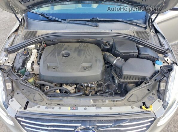 YV440MDK0G2823446 2016 VOLVO XC60 Gray ძრავის განყოფილების ხედი