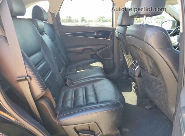 5XYPK4A56KG543375 2019 KIA SORENTO Black 