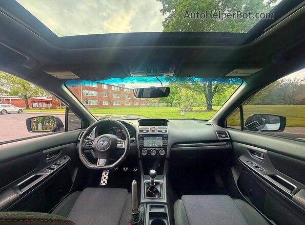 JF1VA1C64K9800720 2019 SUBARU WRX Silver უკანა სავარძლების ხედი