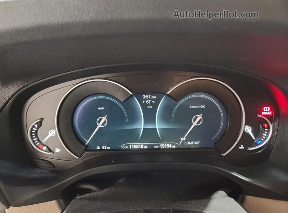 5UXTR7C54KLF32518 2019 BMW X3 Black 