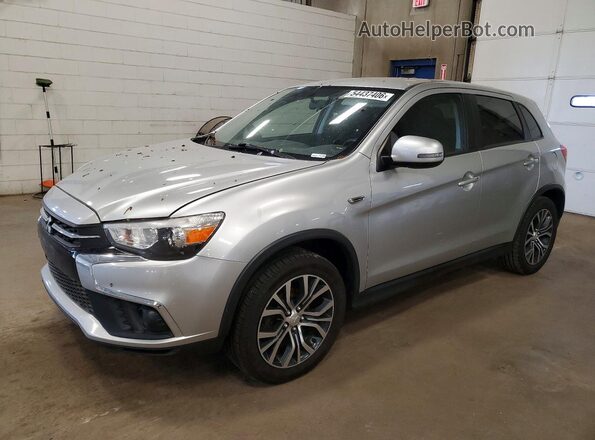 JA4AP3AU1JU002489 2018 MITSUBISHI OUTLANDER Silver 