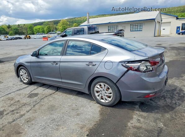 5NPD74LF9KH466987 2019 HYUNDAI ELANTRA Gray 