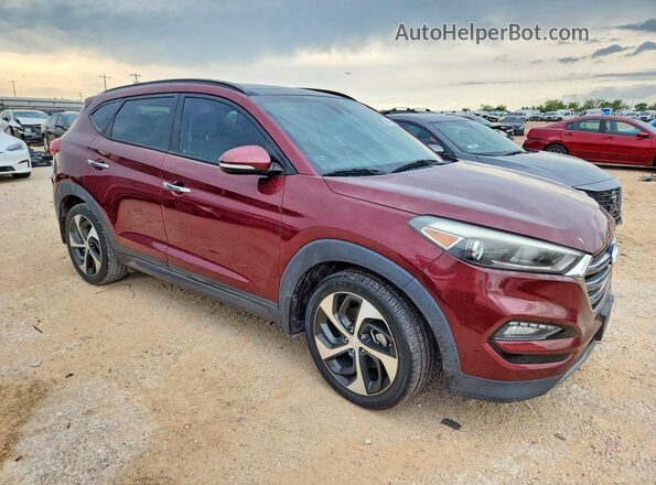 KM8J33A20GU193150 2016 HYUNDAI TUCSON Бордовый 