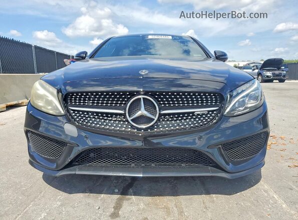 WDDWJ6EB8HF523463 2017 MERCEDES-BENZ C Black 