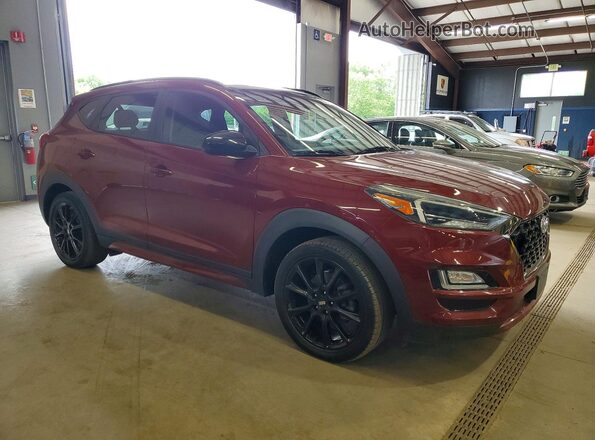 KM8J3CAL2KU990680 2019 HYUNDAI TUCSON Red 