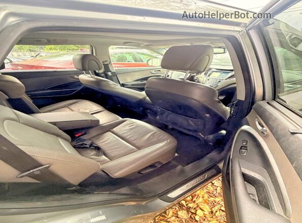 KM8SR4HF2HU185683 2017 HYUNDAI SANTA Gray Front interior view