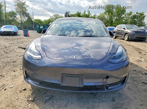 5YJ3E1EA9PF616572 2023 TESLA MODEL Синий Вид сзади