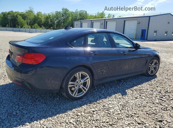WBA4C9C55GG135848 2016 BMW 4 SERIES Blue Przód prawy