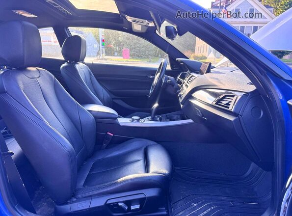 WBA1J9C53GV371709 2016 BMW M2 Синий Вид спереди