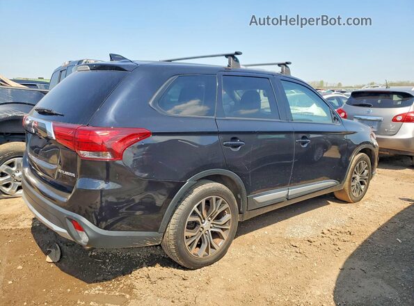 JA4AD3A36HZ010956 2017 MITSUBISHI OUTLANDER Black Delantero derecho