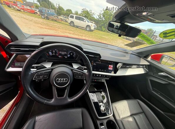 WAUAUDGY8NA038487 2022 AUDI A3 Red Հետևի նստատեղերի տեսք