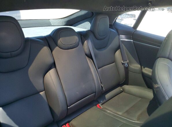 5YJSA1E6XNF471526 2022 TESLA MODEL S Черный Вид задней части салона