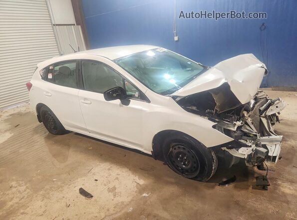 4S3GTAA65K3759548 2019 SUBARU IMPREZA White Front view