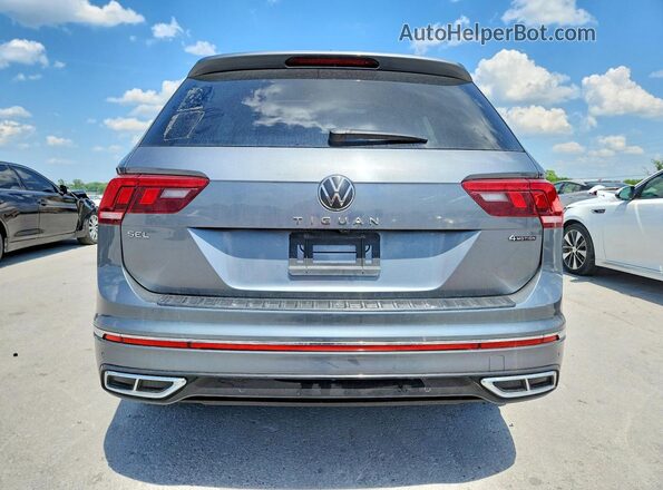 3VV4B7AX5NM119426 2022 VOLKSWAGEN TIGUAN Gray 