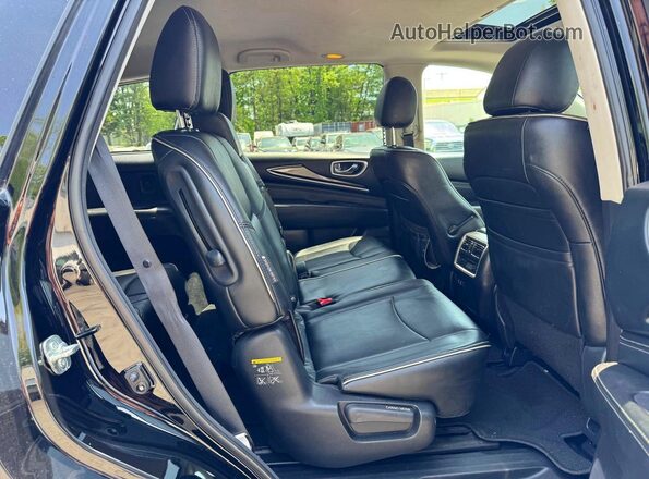 5N1DL0MM9KC565978 2019 INFINITI QX60 Black Vista del salpicadero