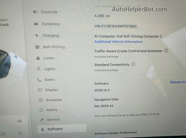 5YJ3E1EA9MF017683 2021 TESLA MODEL 3 Black 