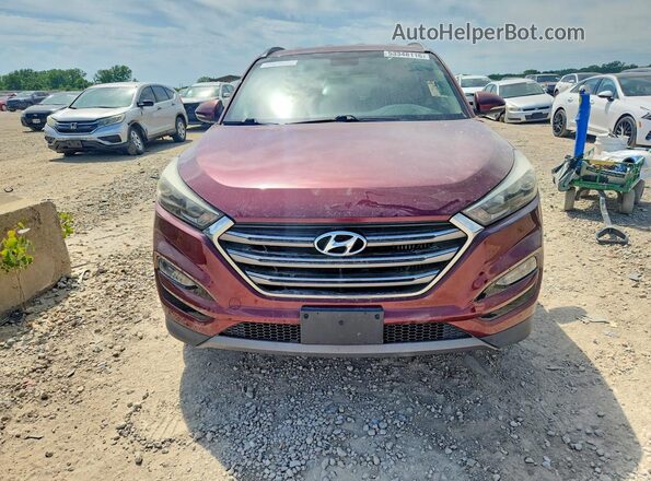KM8J33A22GU222535 2016 HYUNDAI TUCSON Red 