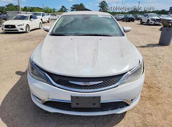1C3CCCAB1GN112085 2016 CHRYSLER 200 White 