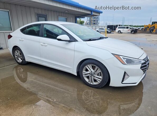 5NPD84LF5LH586235 2020 HYUNDAI ELANTRA White Front view
