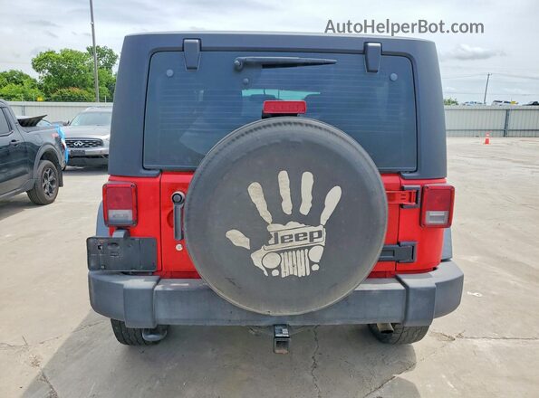 1C4AJWAG1JL888337 2018 JEEP WRANGLER Красный 