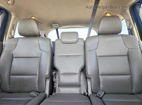 5FNRL5H60HB012148 2017 HONDA ODYSSEY Black Vista interior trasera