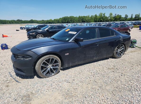 2C3CDXCT4GH227752 2016 DODGE CHARGER Gray Rear left
