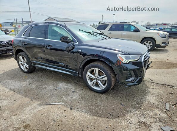 WA1EECF33M1059953 2021 AUDI Q3 Black Դիմացի տեսք