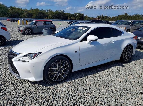 JTHHA5BC3H5005131 2017 LEXUS RC White Задня ліва чверть